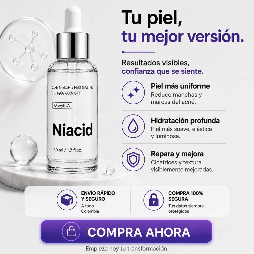 NIACID para una piel con apariencia más uniforme