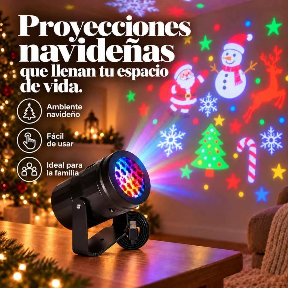 Proyector Led Navidad | La magia de la Navidad en tu hogar