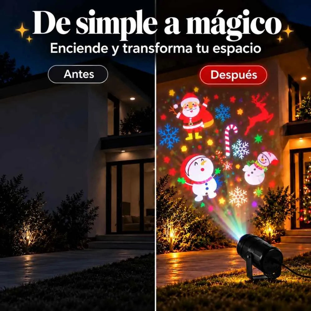 Proyector Led Navidad | La magia de la Navidad en tu hogar